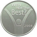 Custom Aluminum Die Struck Token (0.984")